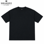 Drop Shoulder Oversized T-Shirt - Black