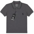 Dark Grey Men's Classic Polo T-Shirt