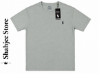 Round Neck T-Shirt - Sage Grey