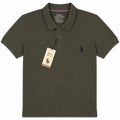 Men's Dark Olive Green Classic Polo T-Shirt