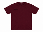 Basic Round Neck T-Shirt - Maroon