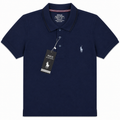 Men's Navy Blue Polo T-Shirt | Classic Regular Fit