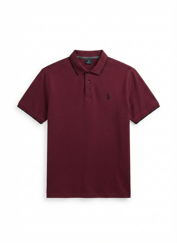 Luxe Thread Polo T-Shirt – Men's Elite Casual