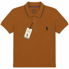 Brown Polo T-Shirt – Men's Modern Fit