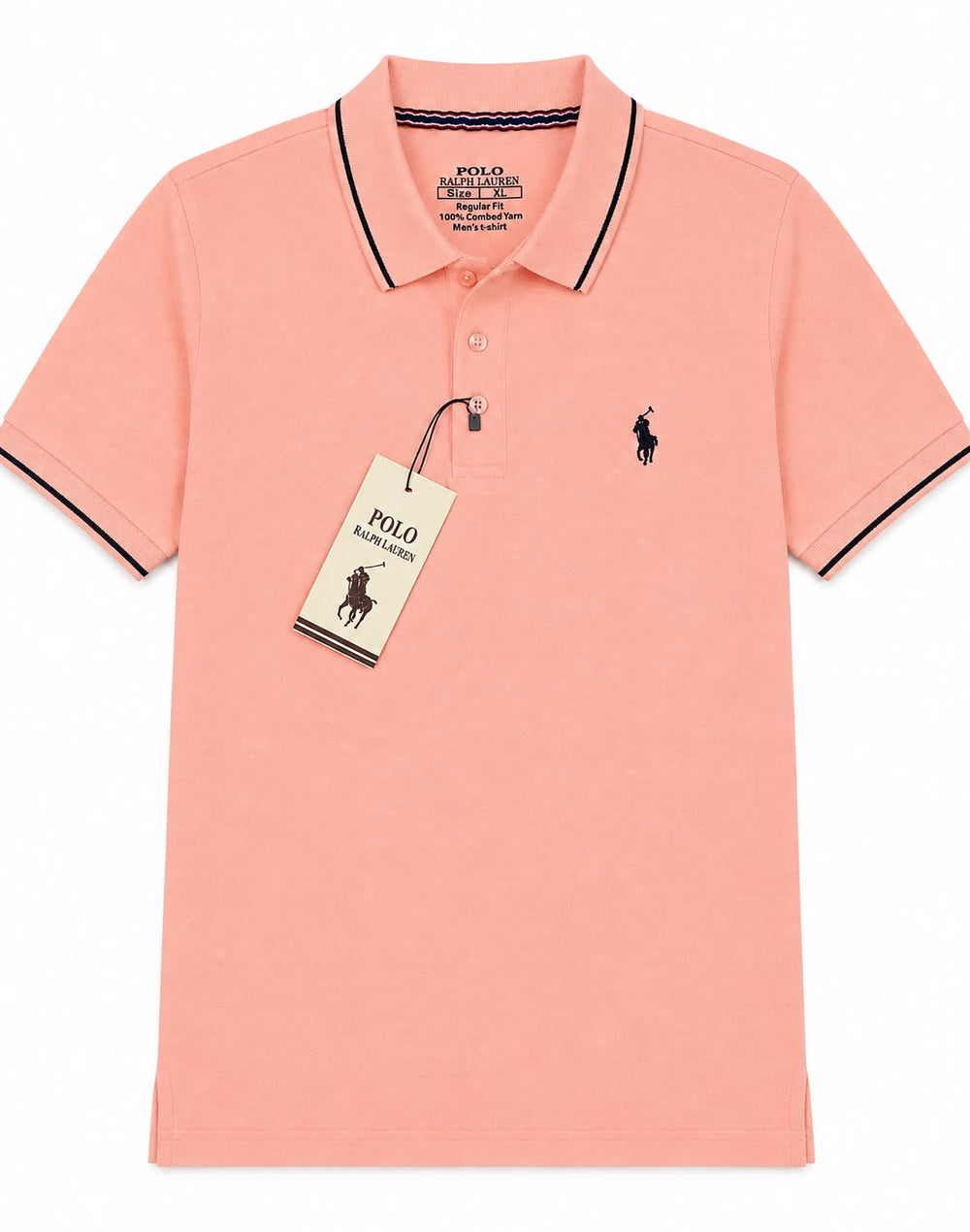 Beige Polo T-Shirt – Men's Timeless Classic