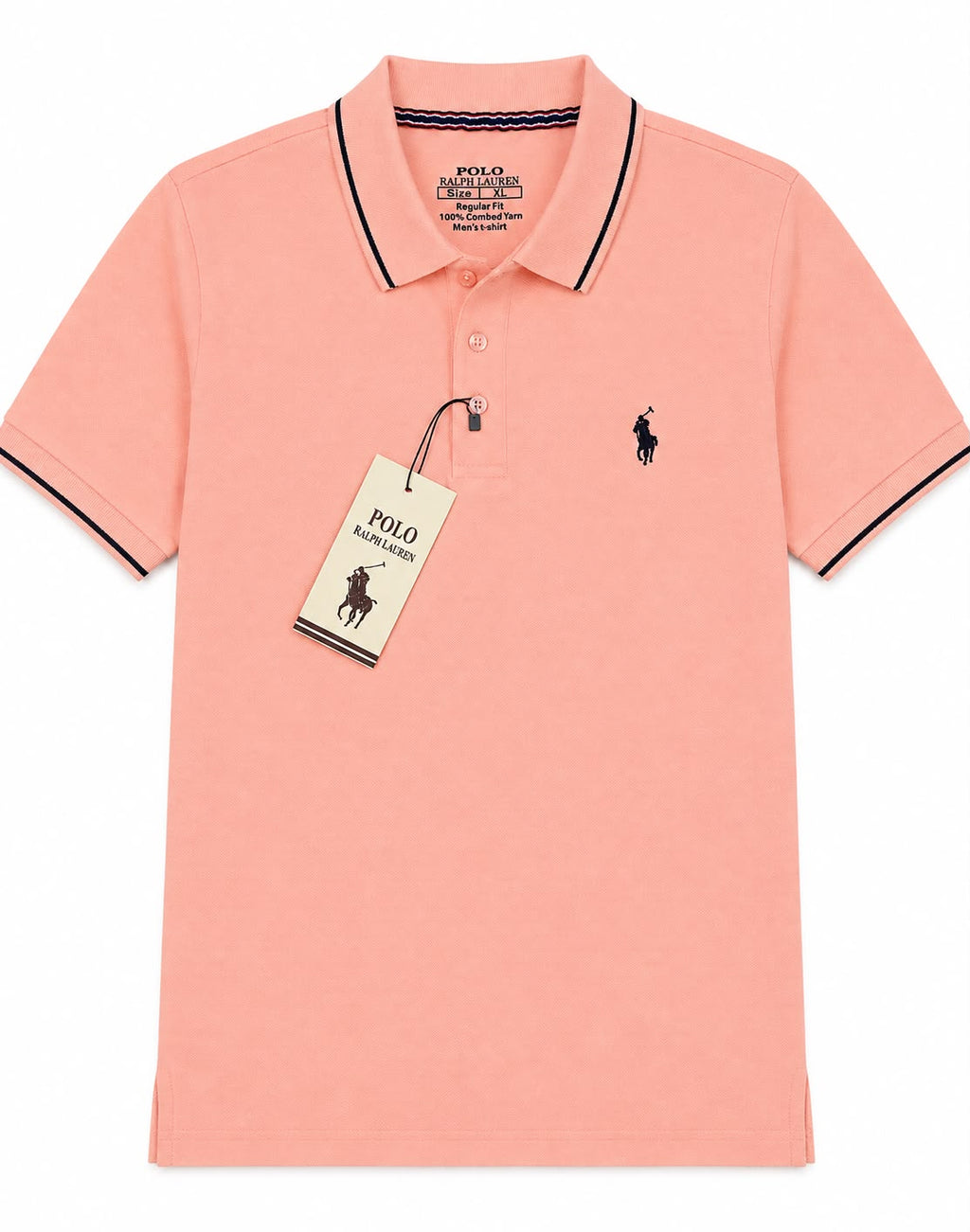 Beige Polo T-Shirt – Men's Timeless Classic