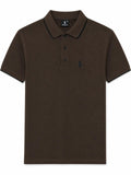 Brown Polo T-Shirt – Men's Modern Fit