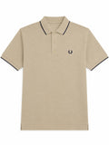 Beige Polo T-Shirt – Men's Timeless Classic