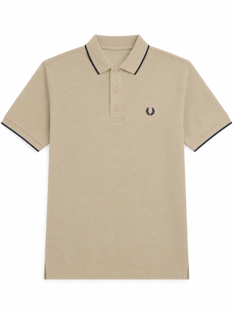 Beige Polo T-Shirt – Men's Timeless Classic