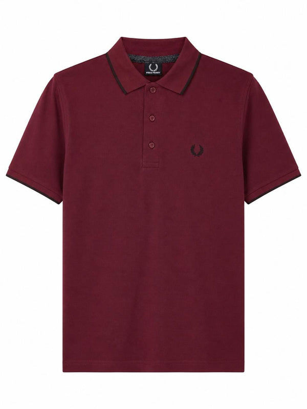 Maroon Polo T-Shirt – Men's Refined Casual