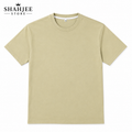 Drop Shoulder Oversized T-Shirt - Sand Beige