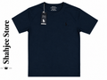Round Neck T-Shirt - Navy Blue