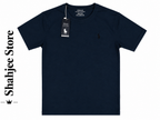 Round Neck T-Shirt - Navy Blue