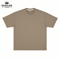 Drop Shoulder Oversized T-Shirt - Khaki